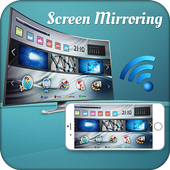 Screen Mirroring with TV icon