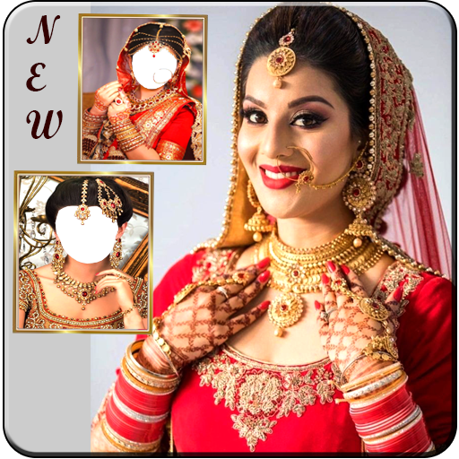Indian Bride Wedding Photo Montage icon