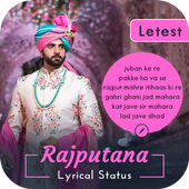 My Photo Rajputana Lyrical Video Status Maker icon