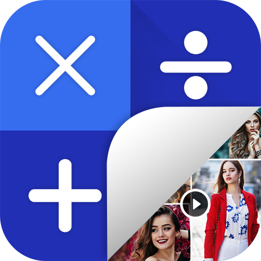 Secret Calculator Vault-Hide Photos, Videos &amp; File أيقونة