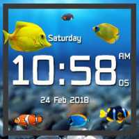 Aquarium live wallpaper with d