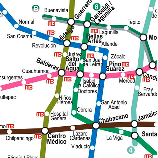 Official Mexico City Metro System icon