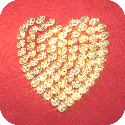 Golden Diamonds Live Wallpaper Free icon