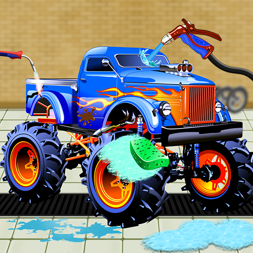 Monster Truck Cleanup: Car Repair &amp; Fix It Game icon
