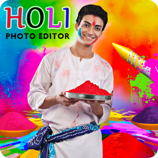 Holi Photo Editor - Photo Frames icon