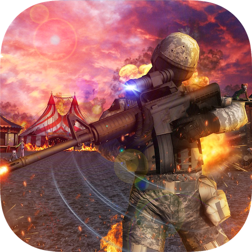 Abandoned carnival -  Creepy Clown 3d Shooting icon