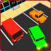 Blocky Car Craft Parking Sim icon