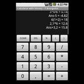 Calculator with History Tape on 9Apps