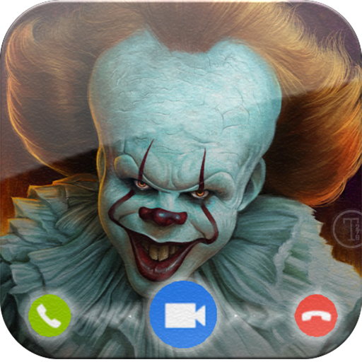 Scary Call Pennywise - Video Call Horror clown иконка