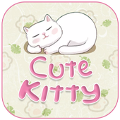 Cute Kitty Theme&amp;Emoji Keyboard icon
