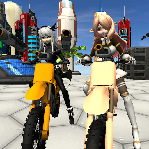 Motorbike Girls Jumping Mission icon