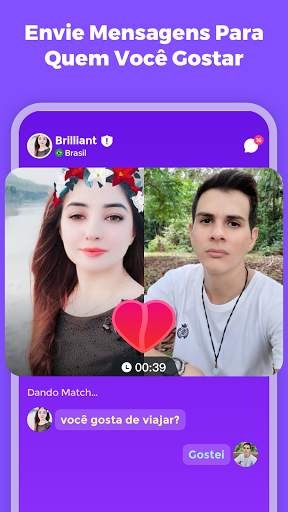 CuteU - - Conversa de Vídeo, Faça Novos Amigos screenshot 3