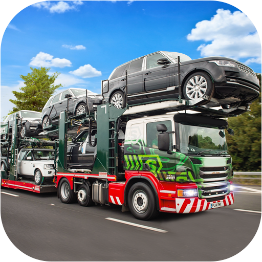 Offroad City Transport Truck: Car Simulator Driver icon
