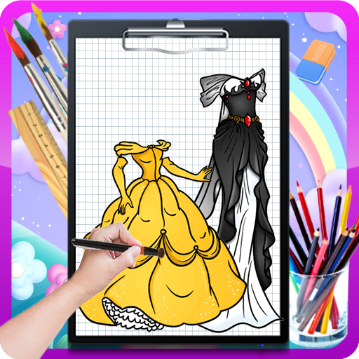 Learn to Draw Dresses أيقونة