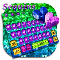 Sequins Heart Keyboard on 9Apps