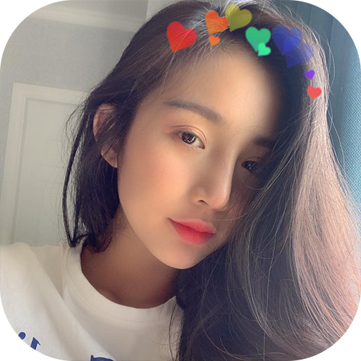 Heart Crown Photo Editor - Cat Face icon