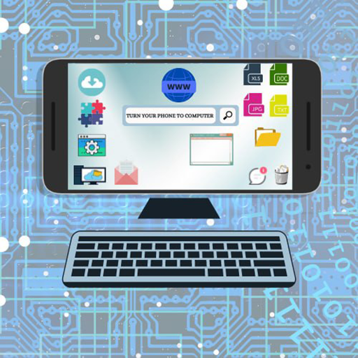 Turn your phone to gaming pc : computer emulator иконка