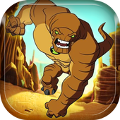 Alien Ben Humansaur Transform 2 -Giant Force Fight icon