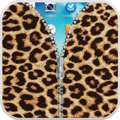 Leopard Print Zipper Lock icon