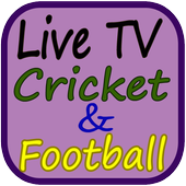 Live TV Cricket and Football icon