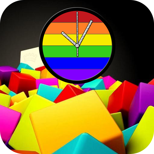 Colorfull Clock Live Wallpaper icon