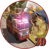 Airport Fire Rescue 3D icon