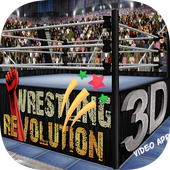 WWE Wrestling Revolution - 3D  Wrestling Video App icon