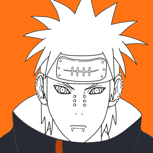 How to draw Akatsuki icon