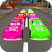 Superhero Racing Car Game icon