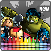 Coloring book For LEGO Ninjago icon