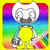 Coloring Bendy &amp; Ink Machine icon