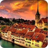 Modern City Wallpaper أيقونة