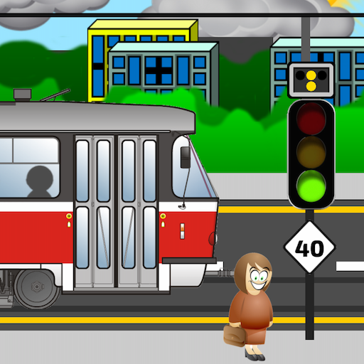 Tram Driver Simulator 2D - city train driving sim icon