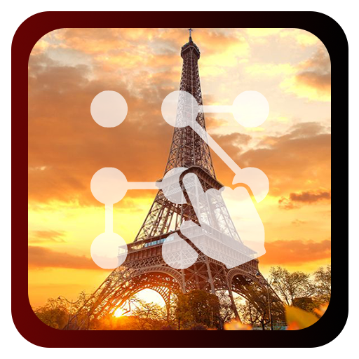 Paris Pattern Lock Screen icon