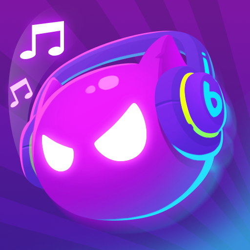 Hop ball beat icon