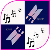 BTS PIANO TILES GAME icon