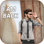 I Am Back Photo Frame icon
