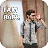 I Am Back Photo Frame