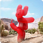 Dance Air Ball Dogs Live WP icon