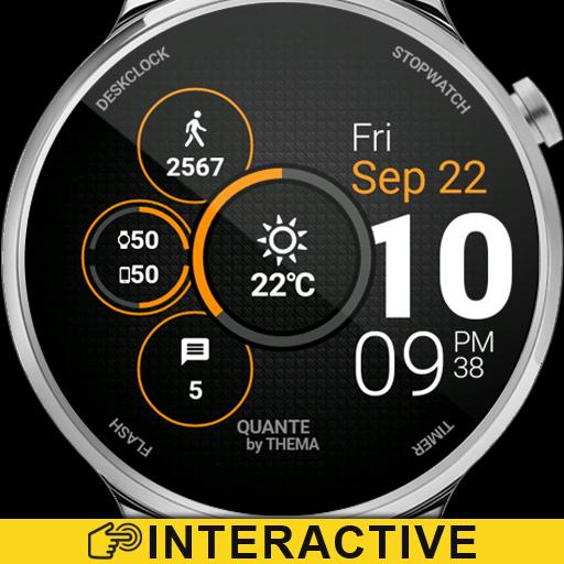 Quante Watch Face &amp; Clock Widget icon