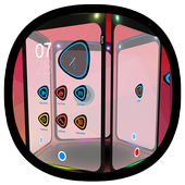 ikon Next Launcher 3D Theme PolyGon