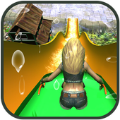 Water Park Real Water Slide icon