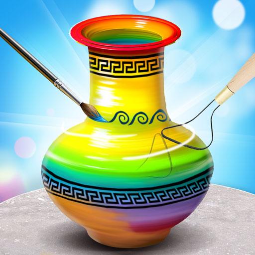 Clay Pottery Maker Simulator icon