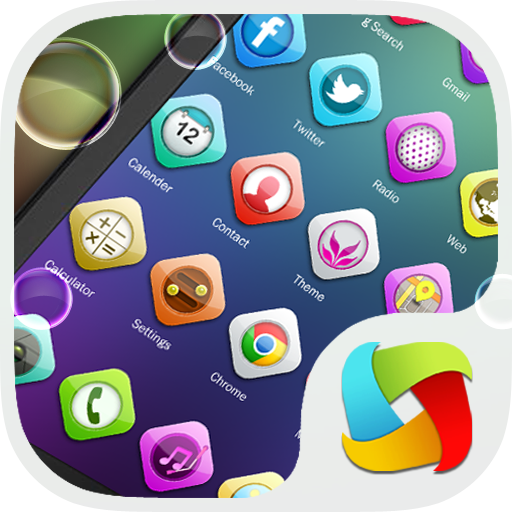 Bubble Mega Launcher Theme icon
