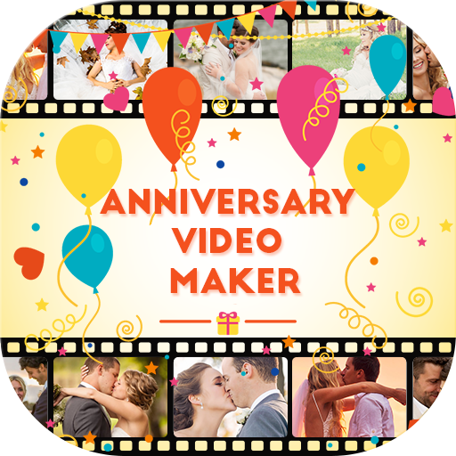 Anniversary Video Maker icon