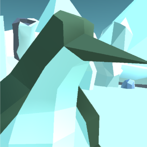 GLACIER : the penguine icon