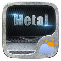 Metal GO Weather Widget Theme