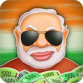 Modi Games: Attack Black Money icon