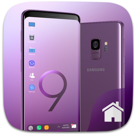 S9 Theme For computer Launcher icon