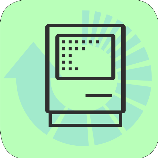 Data storage converter أيقونة